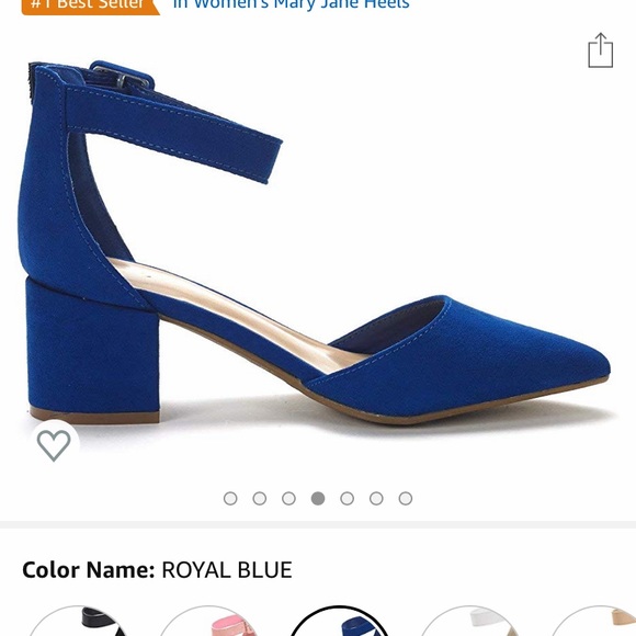 Something Blue Wedding Shoes - Picture 2 of 2